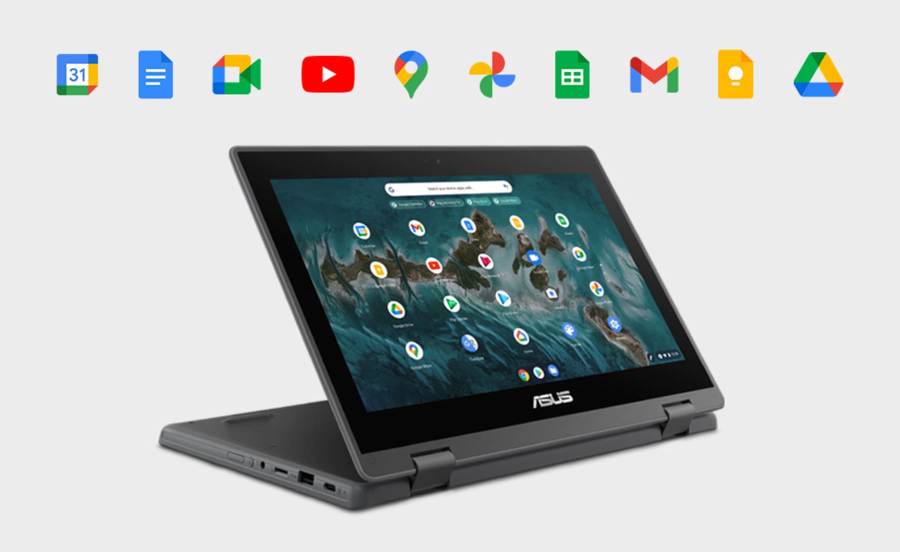ASUS анонсирует серию ноутбуков Chromebook CR