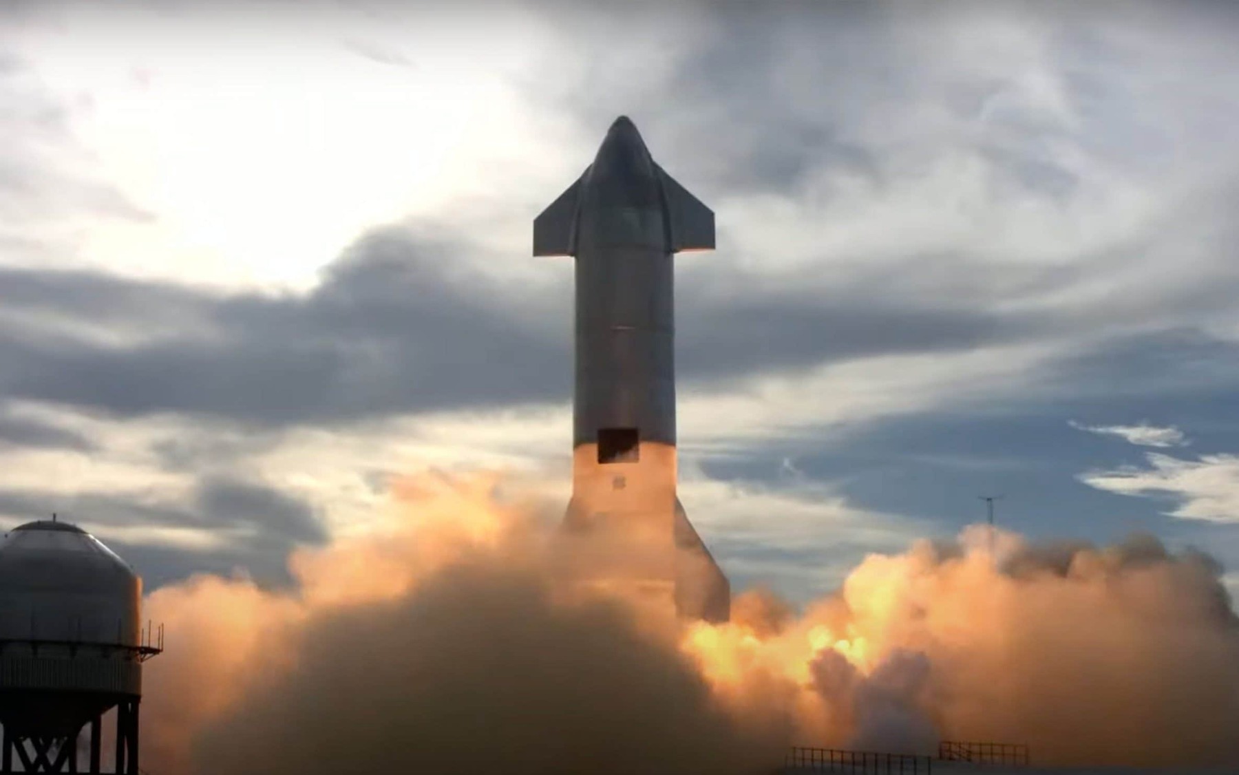 SpaceX провела испытание Raptor на своей площадке