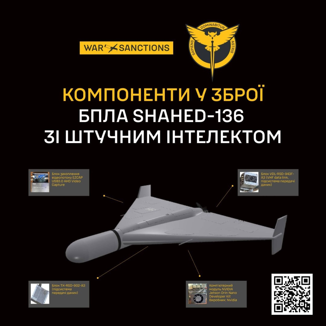 З новими технологіями: розвідка виявила інформацію про іранський дрон Shahed-136