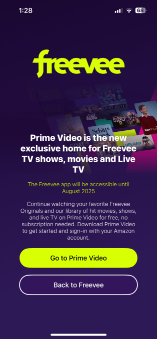 Amazon закриває свій додаток Freevee в серпні