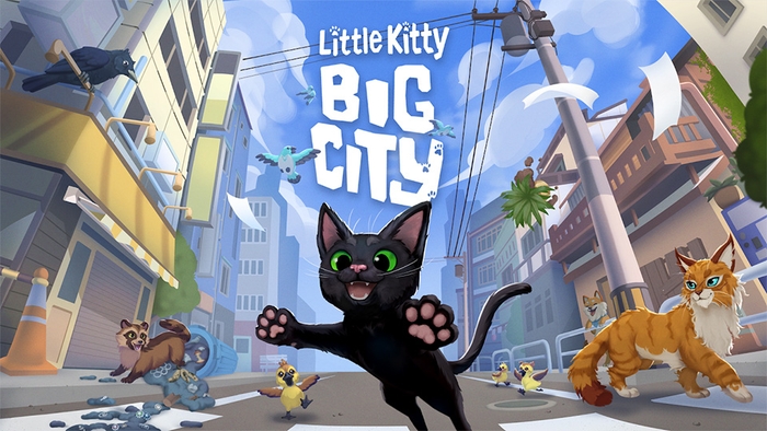 Key art for Little Kitty, Big City