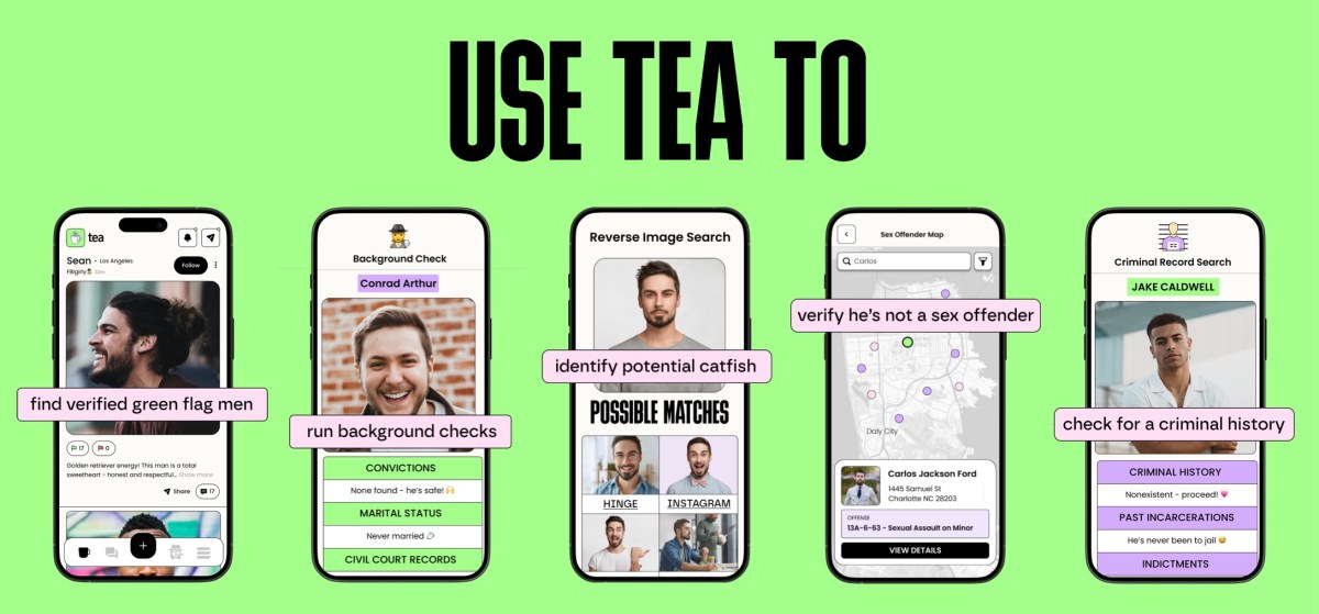 Поширення даних користувачів: додаток для безпеки знайомств Tea втратив 72,000 зображень учетверо