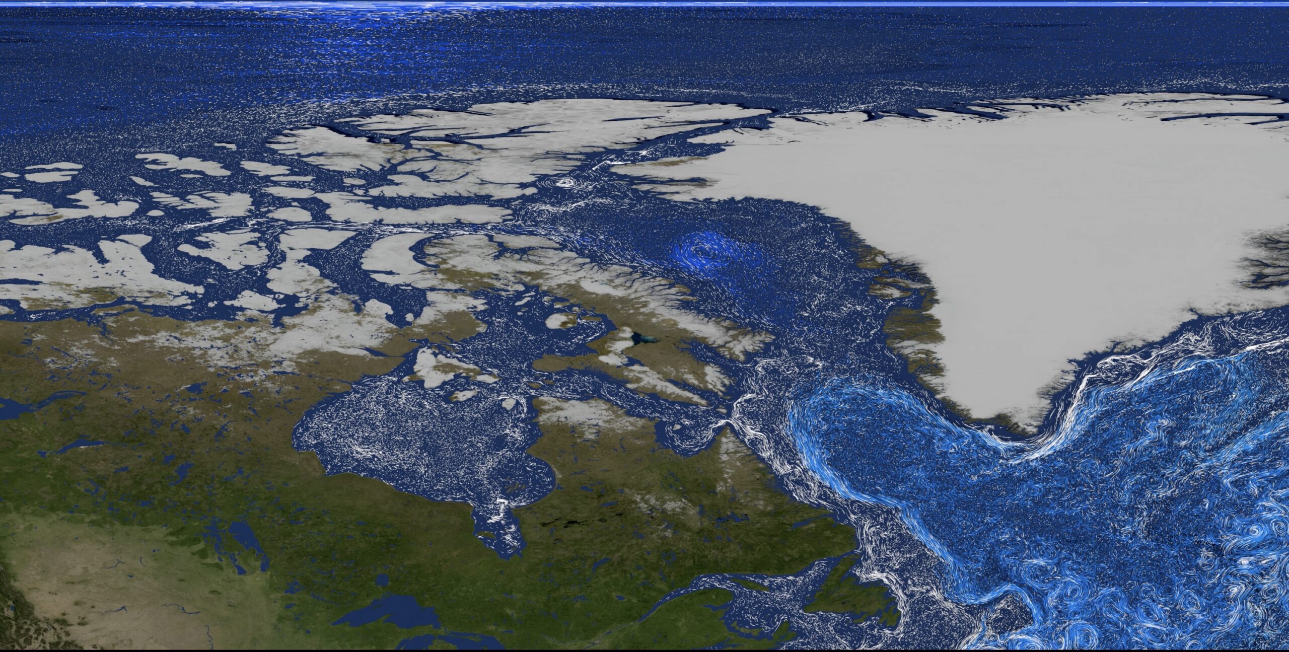 Суперкомп'ютери NASA вивчають життя поблизу найактивнішого льодовика Гренландії