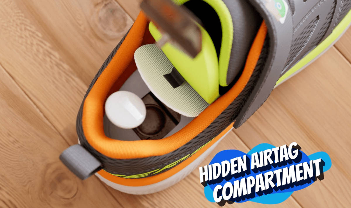 Skechers створює дитяче взуття з прихованим відсіком для AirTag