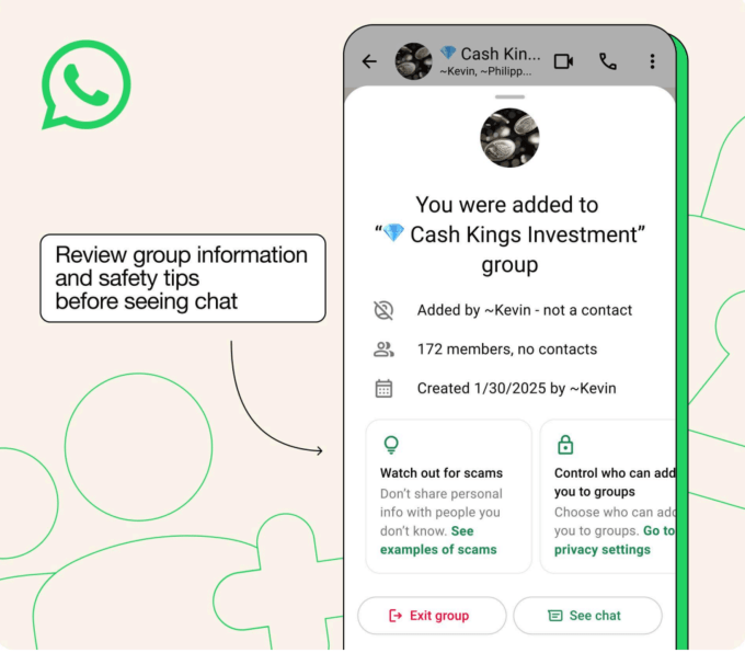 WhatsApp впроваджує нові можливості для захисту від шахрайства