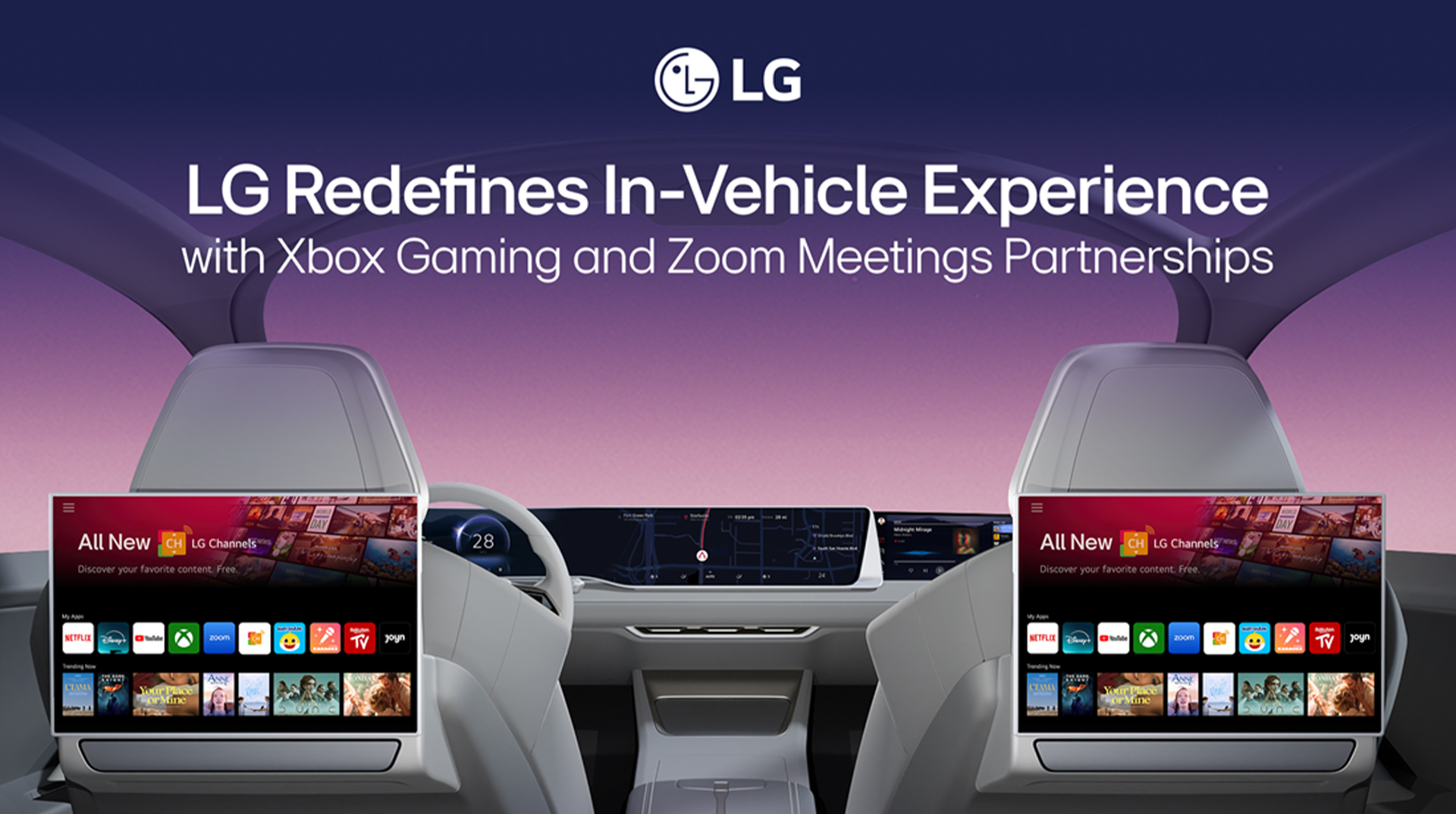 Це Xbox отримує новий вимір — Microsoft і LG запроваджують гру в автомобілях