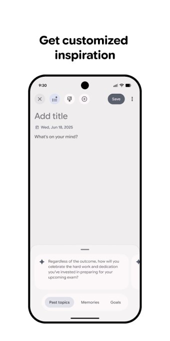 Google представила новий додаток Pixel Journal