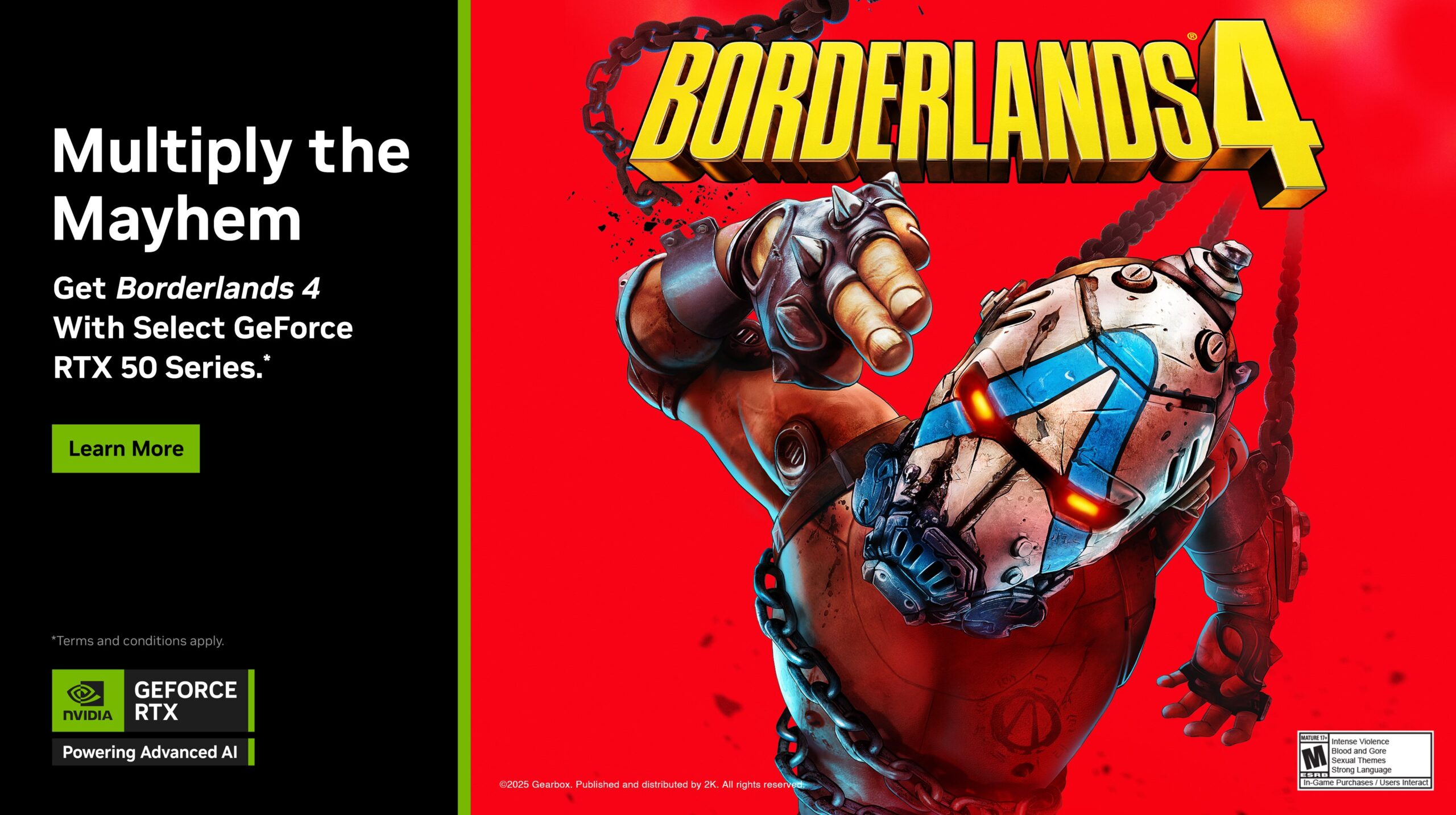 NVIDIA представила новий драйвер для Borderlands 4 та оновлення RTX Remix