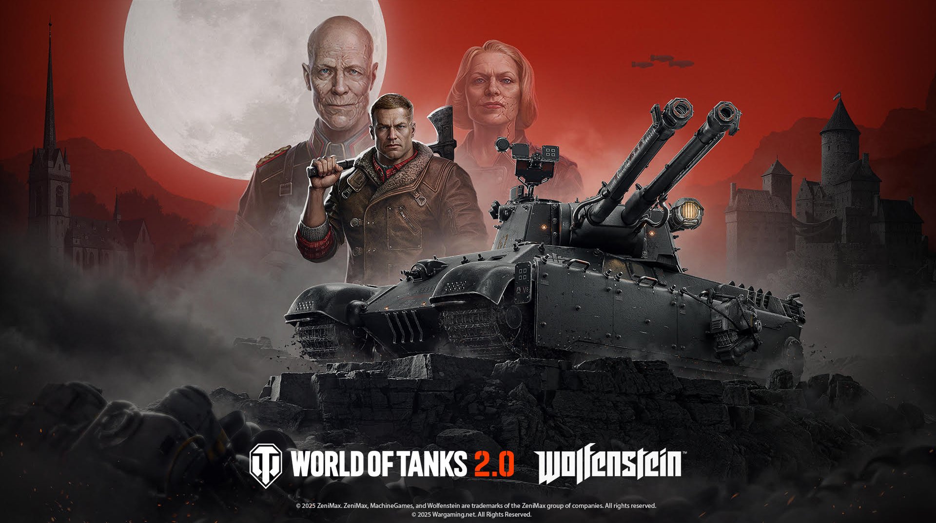 World of Tanks оголошує про старт події з Wolfenstein