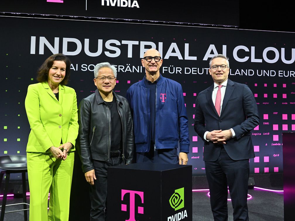 Nvidia та Deutsche Telekom уклали угоду на €1 млрд щодо дата-центру в Мюнхені