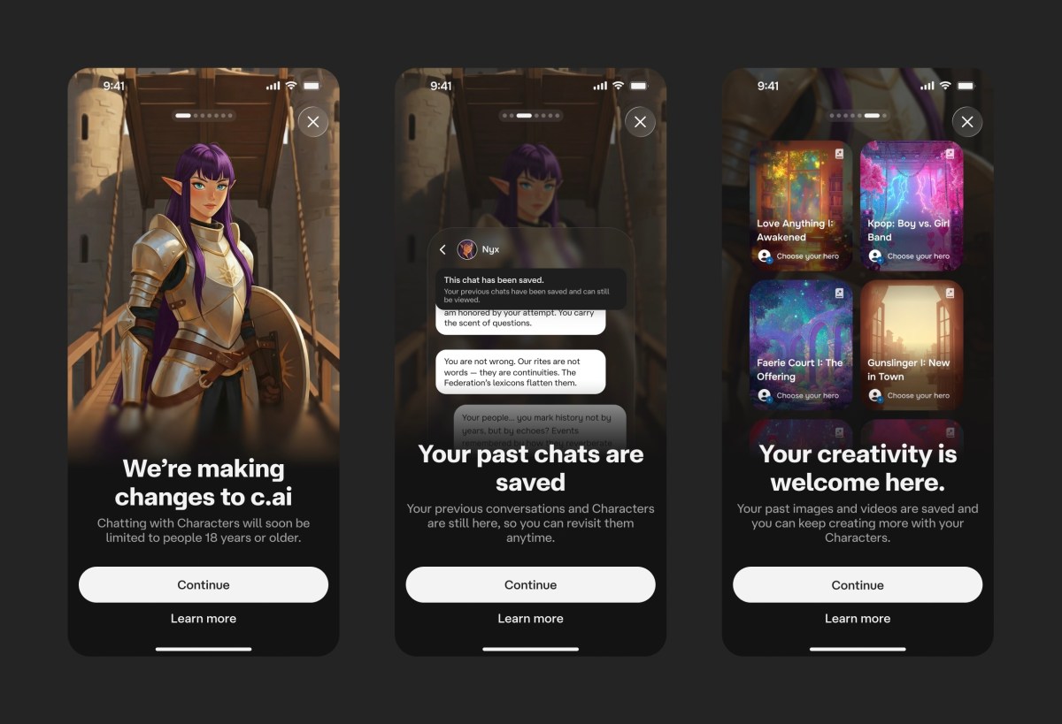 Character.AI закриває чат-ботів для дітей: що це означає для майбутнього технологій і безпеки в інтернеті