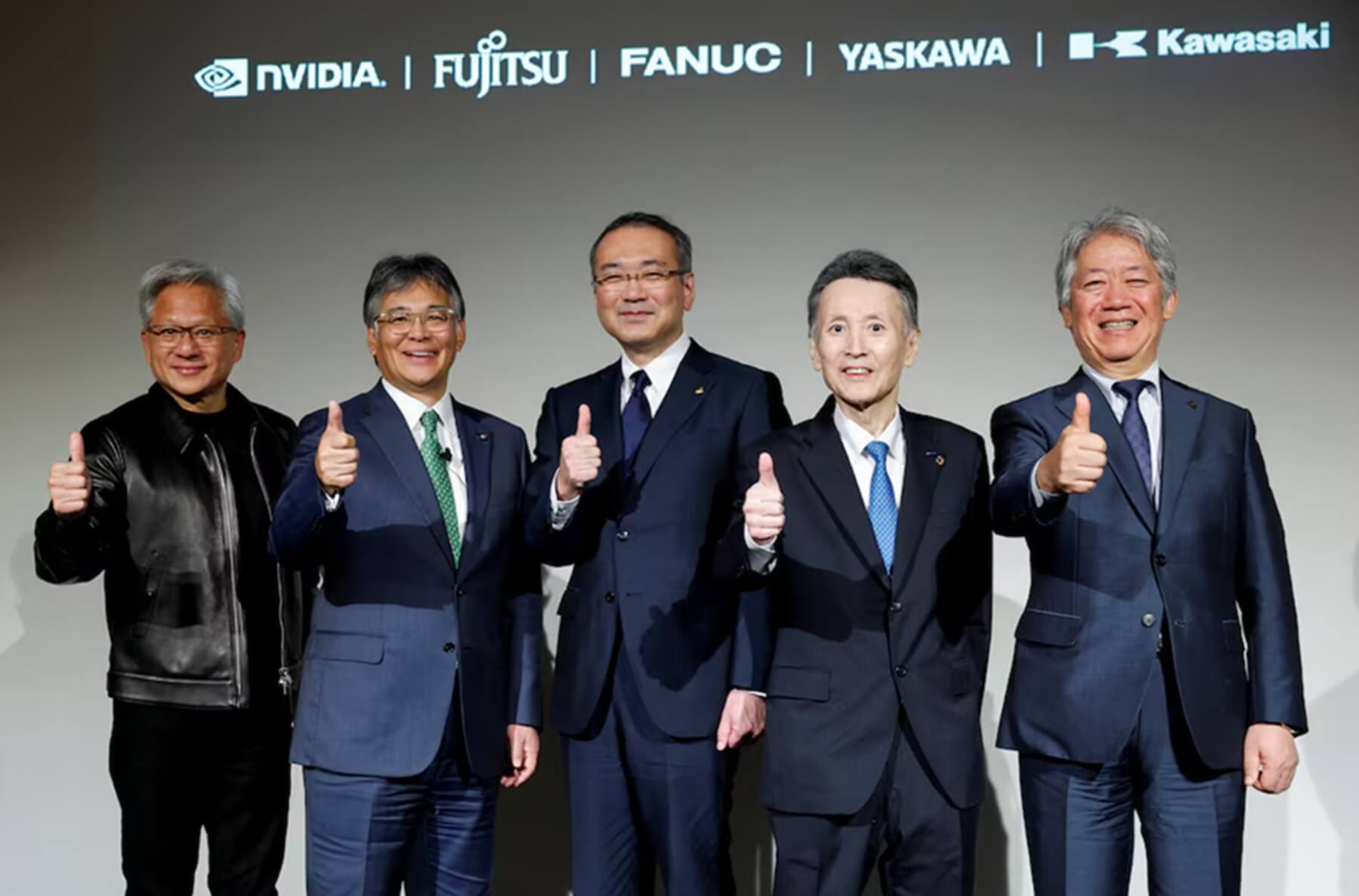 Nvidia об’єднується з японськими робототехнічними компаніями