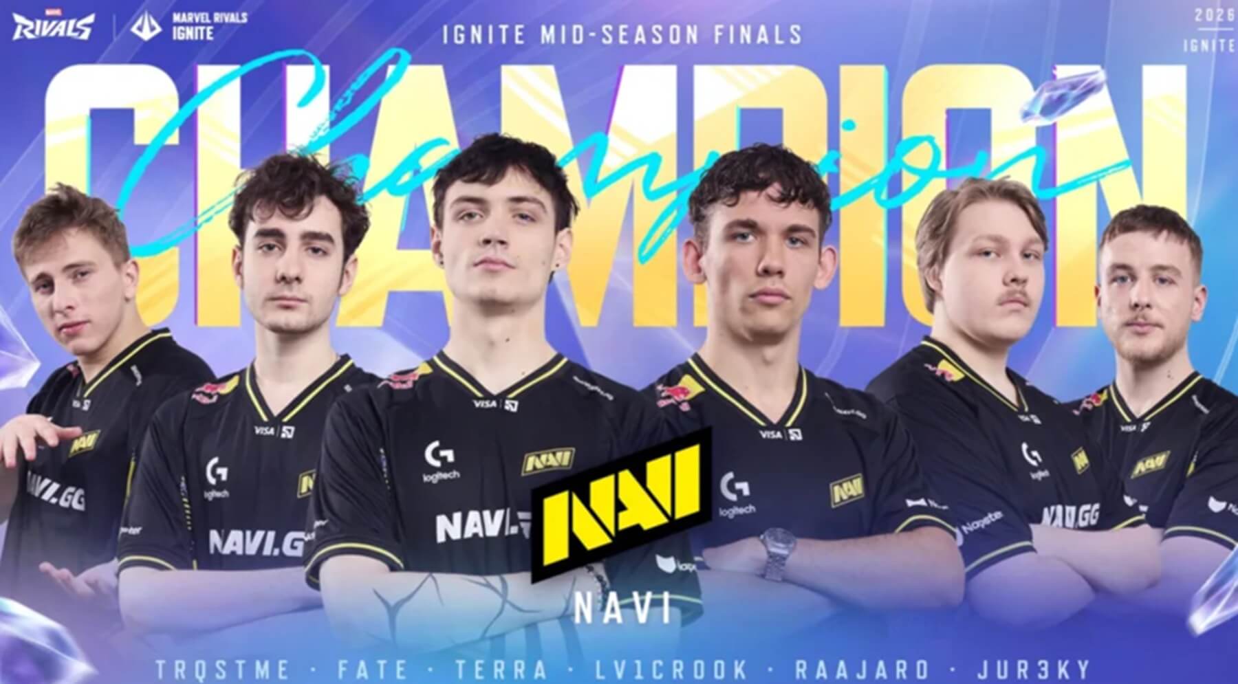 NAVI виграли міжнародний турнір з Marvel Rivals